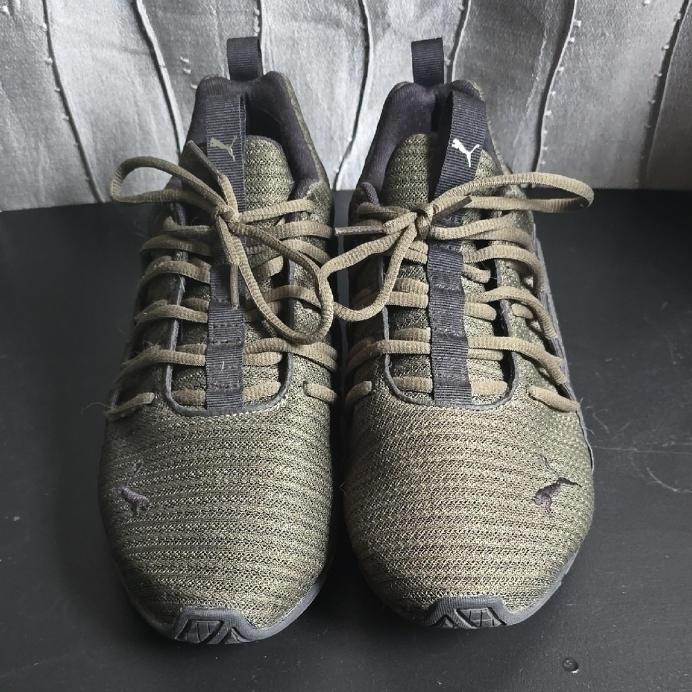 Puma Olive Green Sneakers